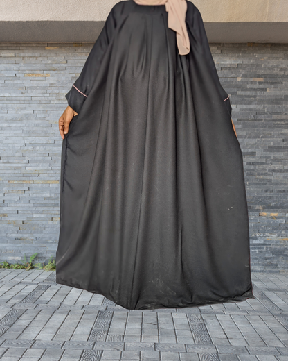 Black Crepe Abaya