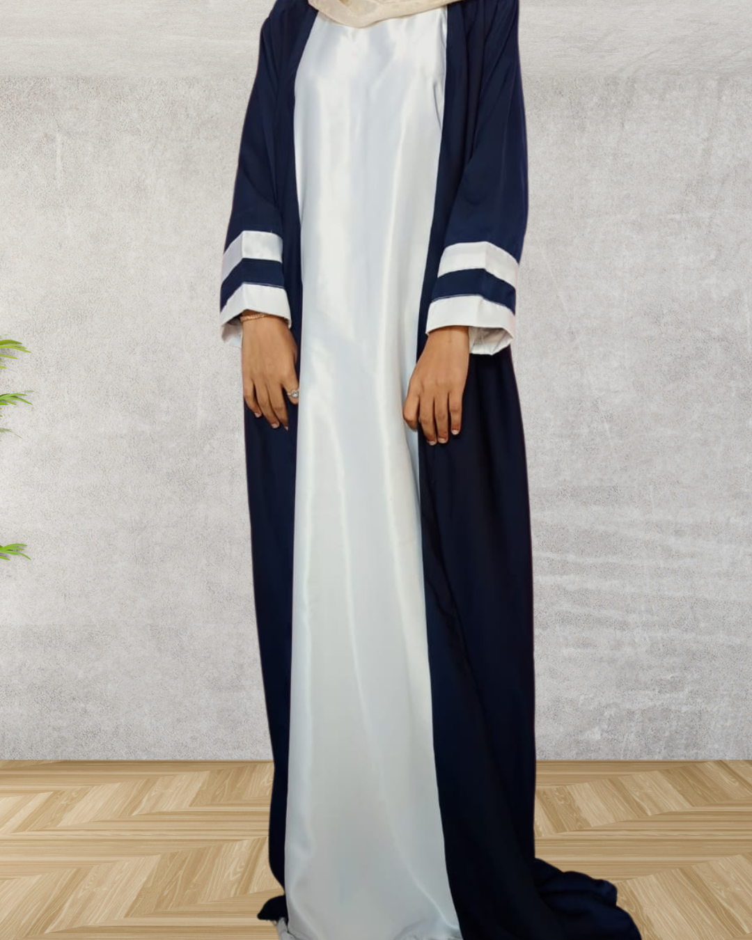 Double Layer Abaya